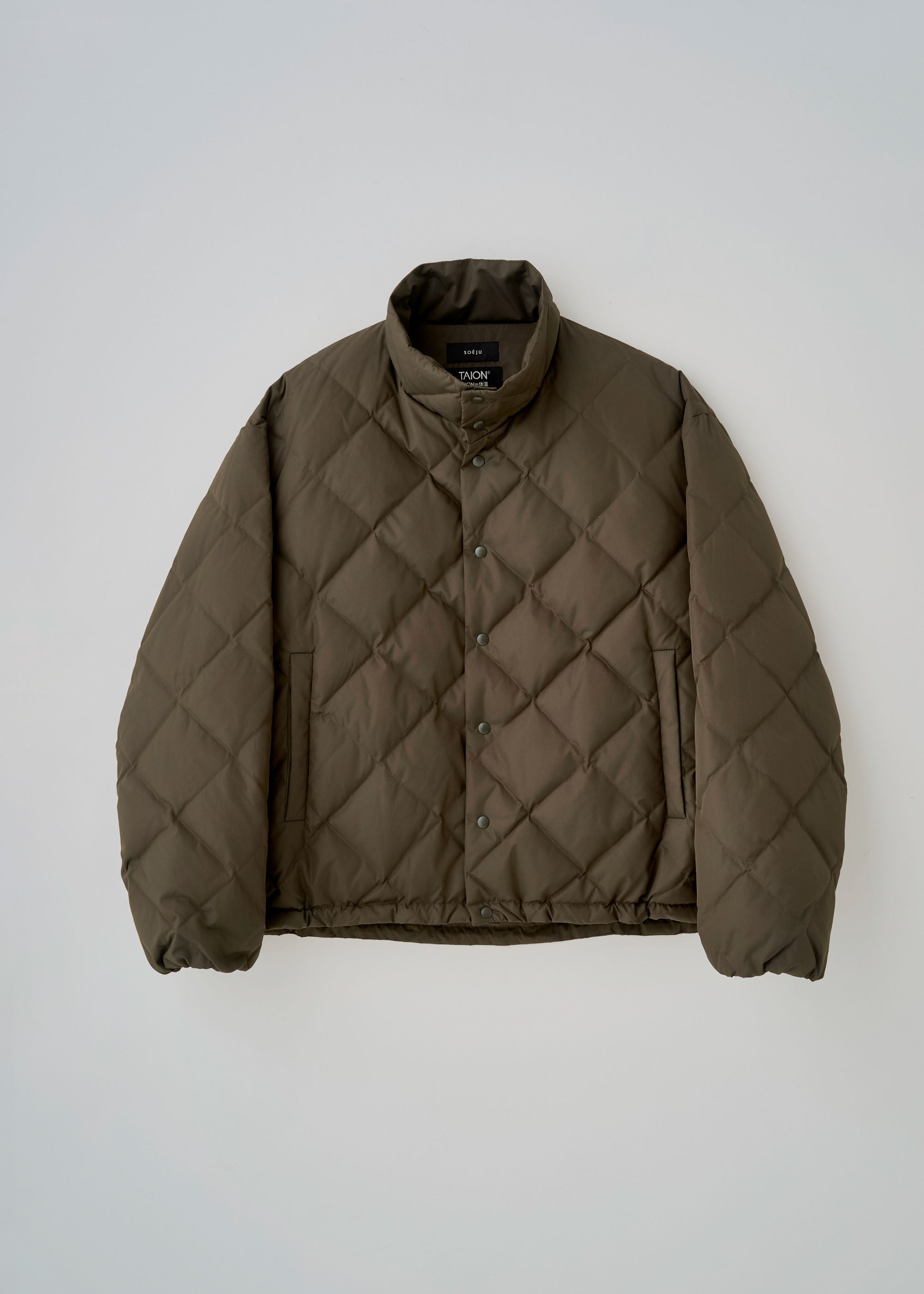 TAION / キルティングダウンブルゾン｜SOÉJU k - SOÉJU online store