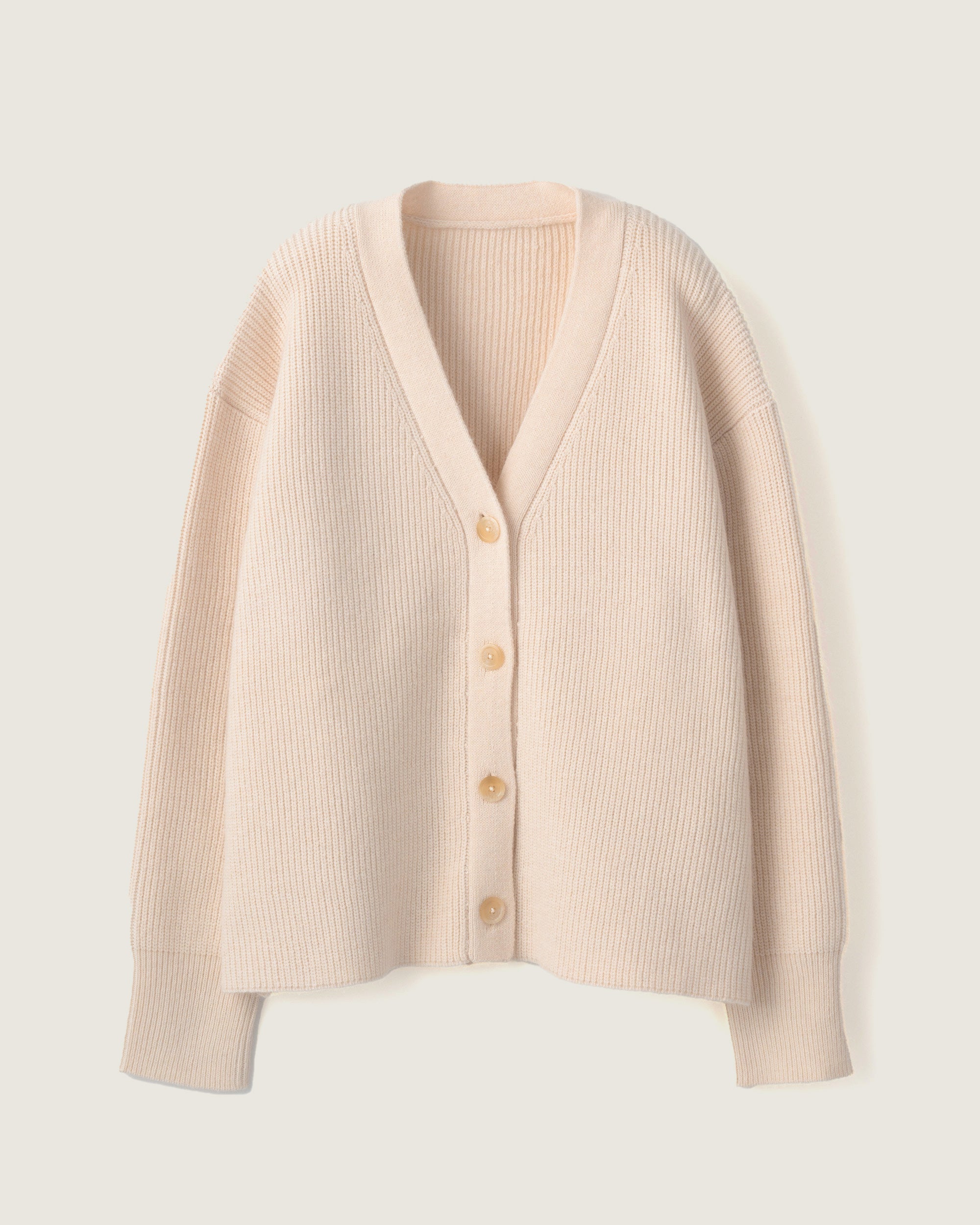 ラクーン混Vネックニットカーディガン - SOÉJU online store｜上質な