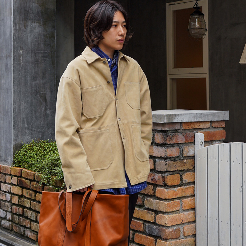 sheep leather - coverall -｜SLOW – スロウ 公式ECサイト | 革製の