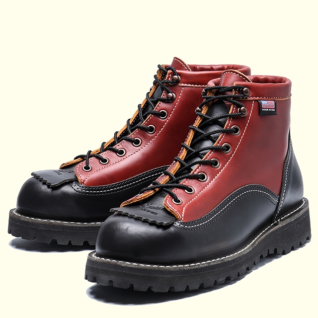 DANNER BULL RIDGE 15602(10 BLACK/CHERRY): Danner｜ダナーWHITE&