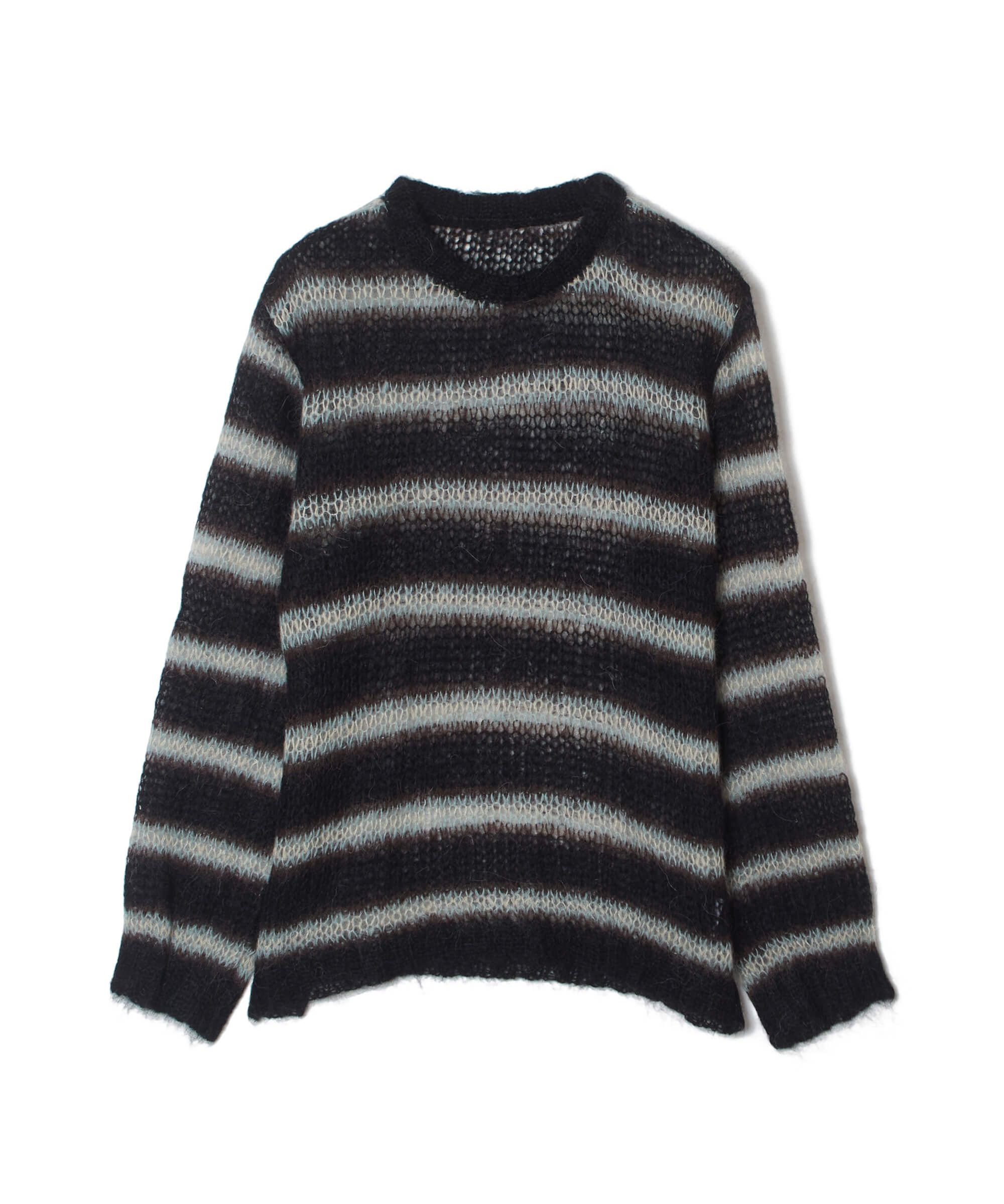 MOHAIR STRIPE PULLOVER – SUGARHILL TOKYO