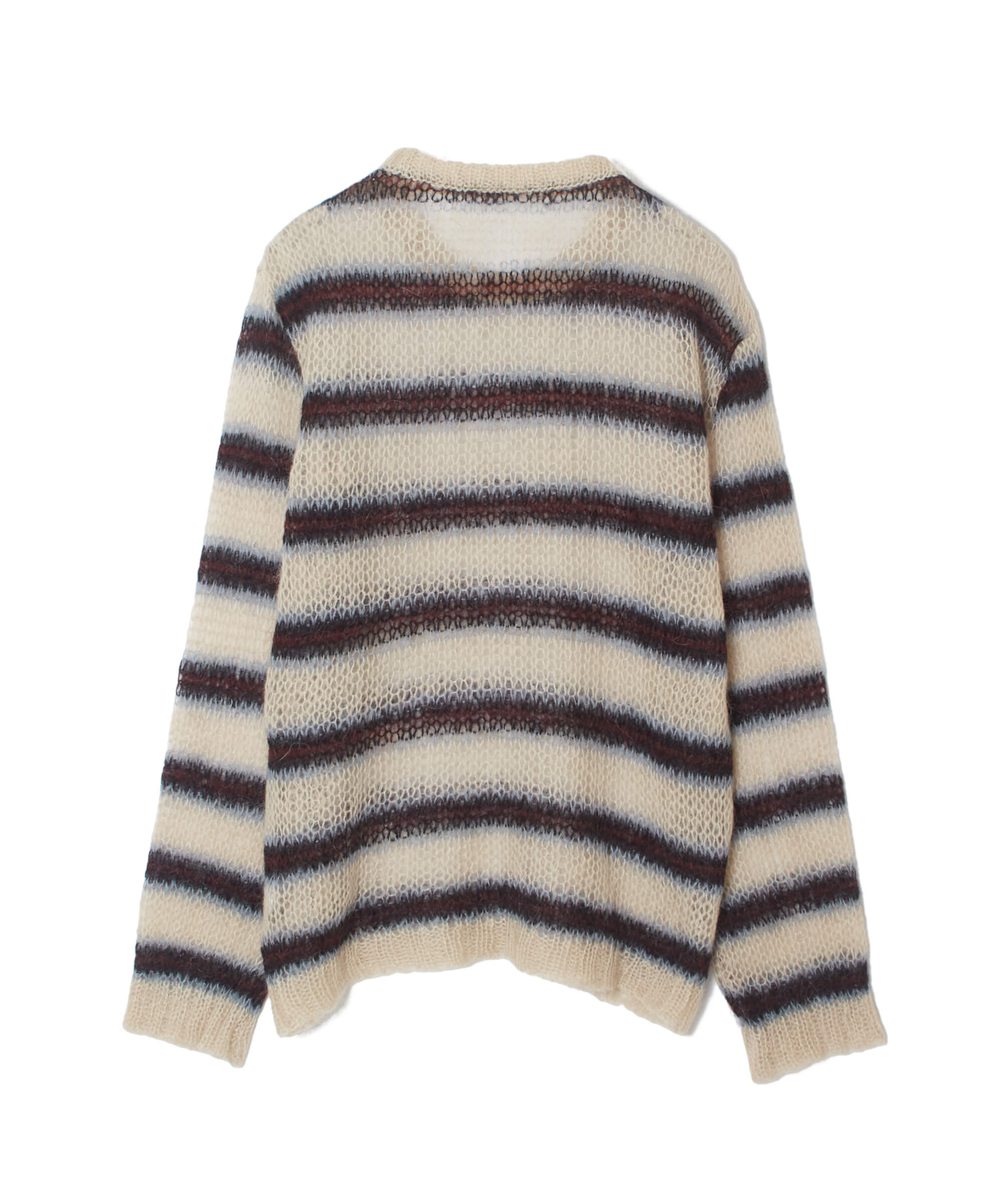 MOHAIR STRIPE PULLOVER – SUGARHILL TOKYO