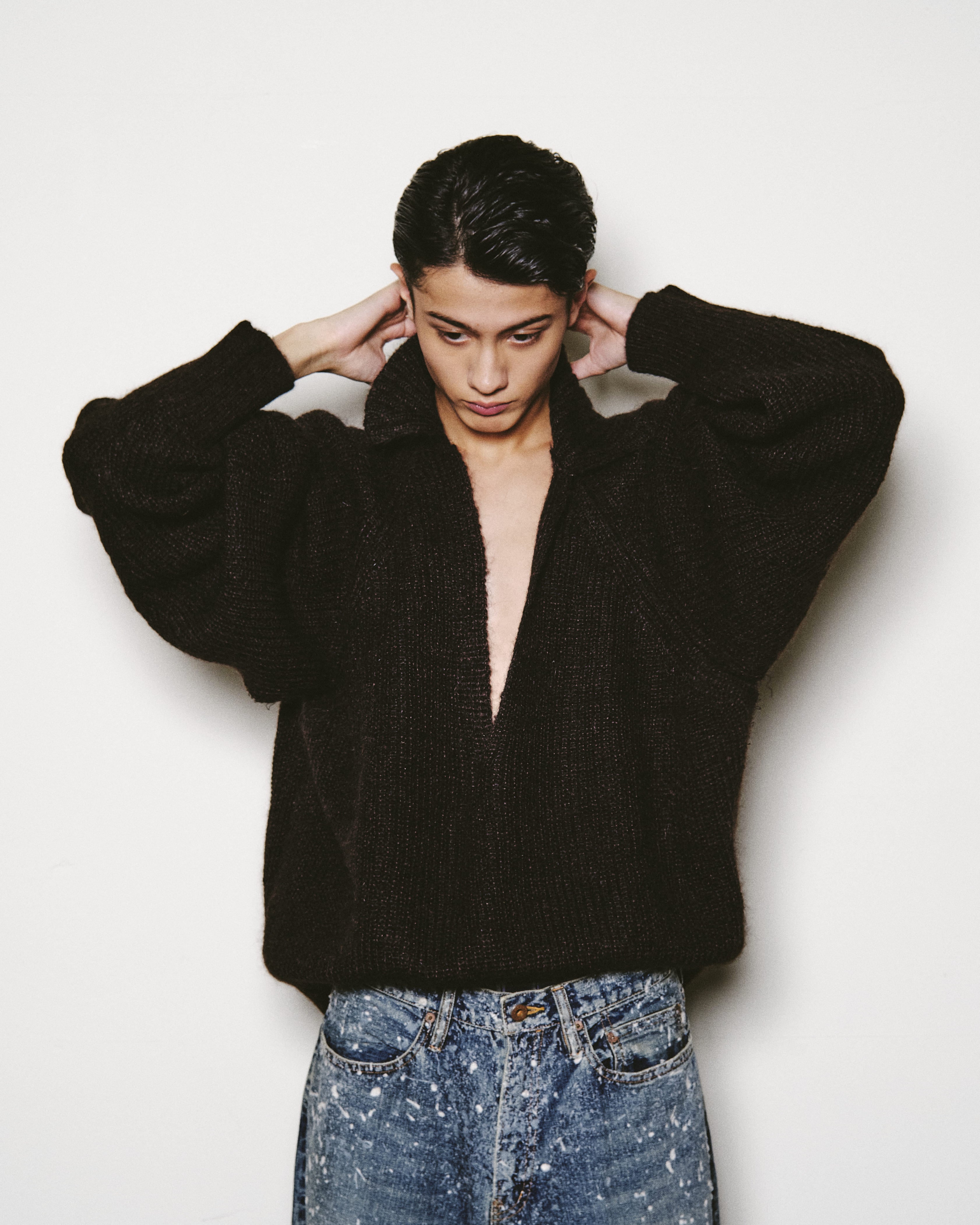 MOHAIR PULLOVER SWEATER – SUGARHILL TOKYO