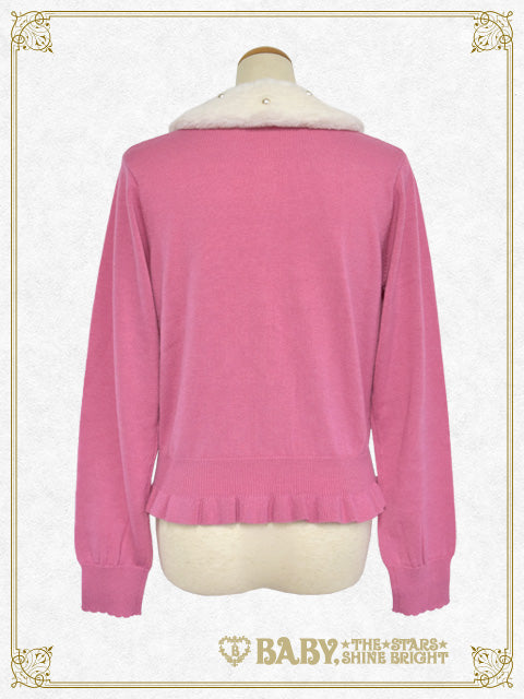 ファー衿付きパールカーディガン – BABY, THE STARS SHINE BRIGHT