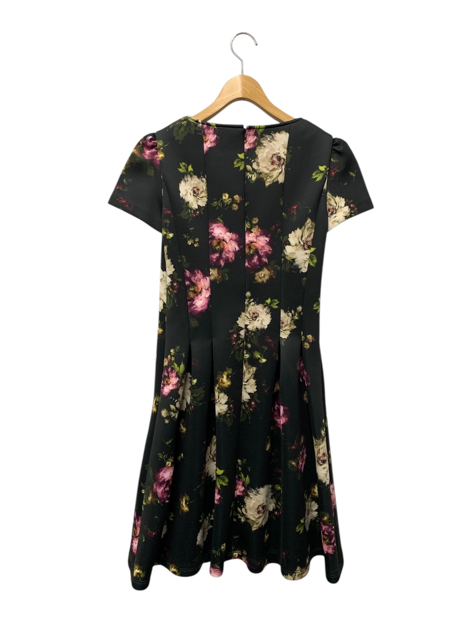 エムズグレイシー インクジェットフラワープリントドレス 111501