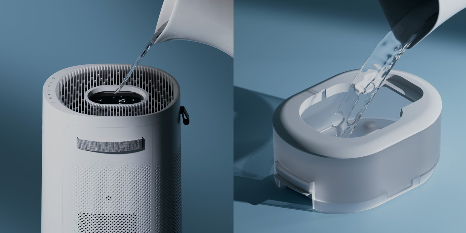 Blueair 2-in-1 加湿空気清浄機 DH3i | 【公式】ブルーエア空気清浄機