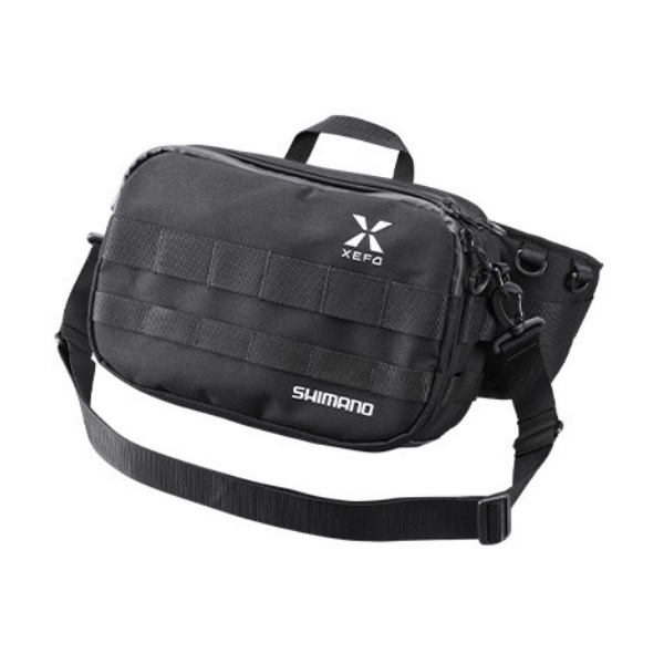 シマノ BW-211S XEFO・タフ ウエストバッグ ブラック S: バッグ