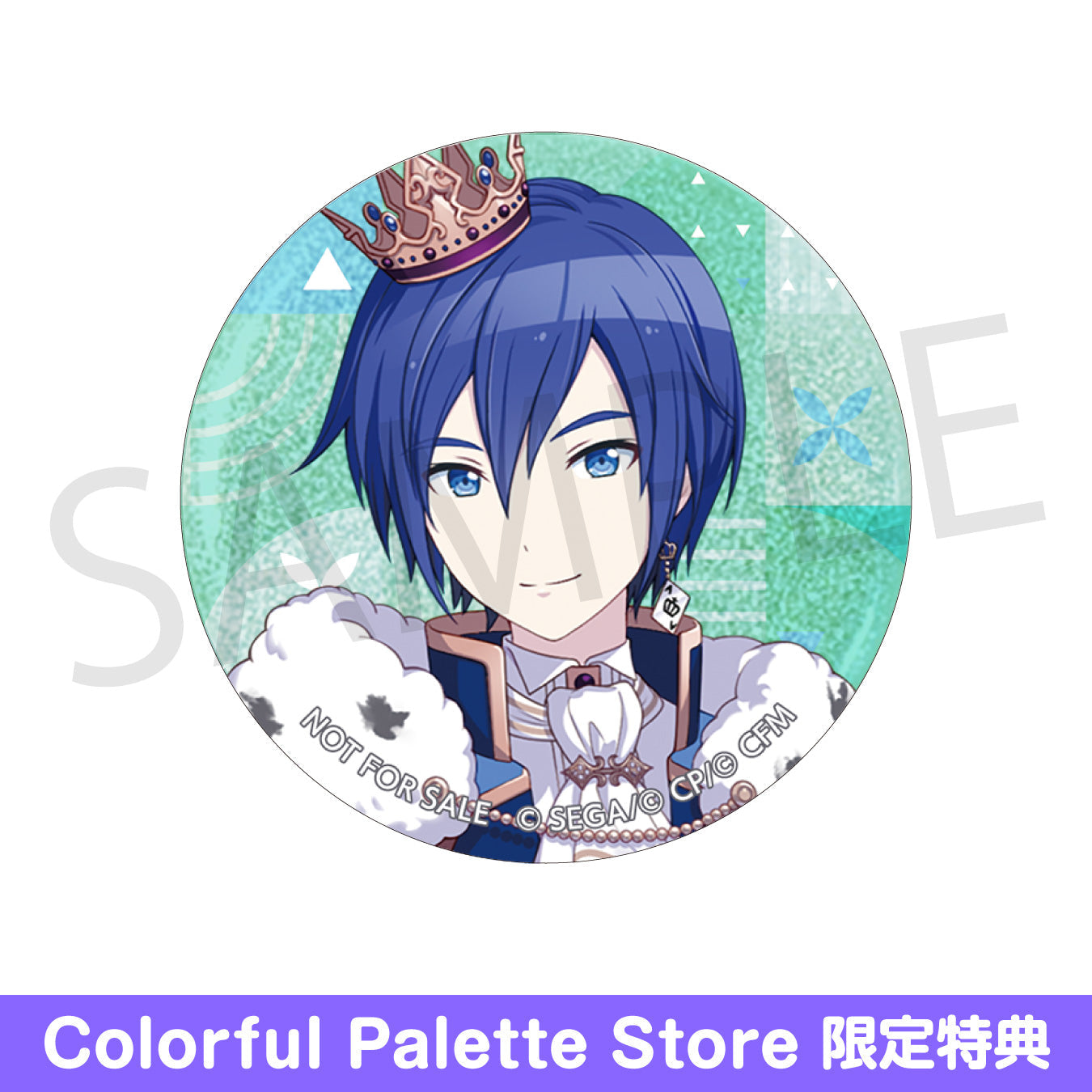 KAITO イラストカード 缶バッジ 姐川 R_りんご KAITO イラストカード