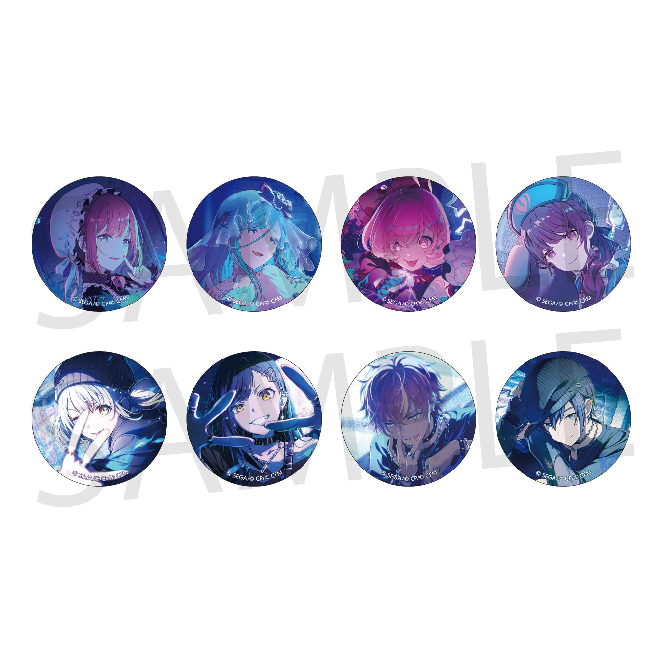 プロセカ 朝比奈まふゆ COLORFUL LIVE 1st Link 缶ミラー セカライ