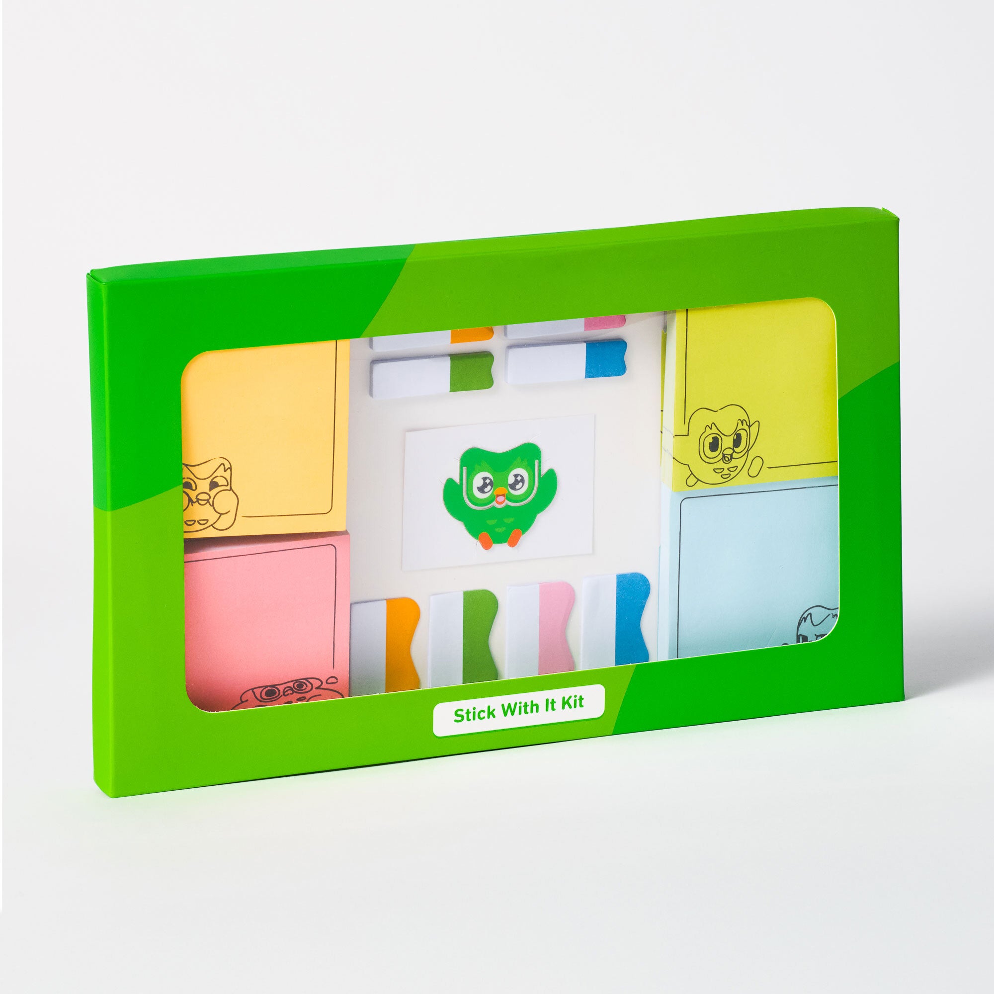 Stick With It Kit – Duolingo