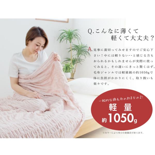 発熱 コットンケット ウォームサポート ふかふかケット シングル