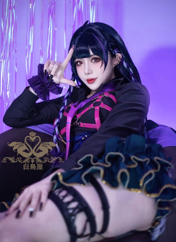 VTuber XSOLEIL Meloco Kyoran 狂蘭メロコ コスプレ衣装