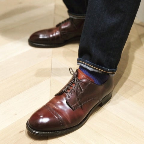 超絶履きやすいシューズ「オールデン パンチドキャップトゥ」 | wear