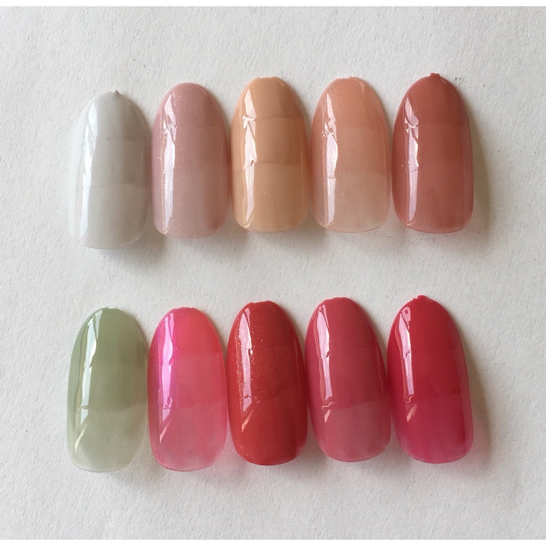 ウィークリージェル 新色カラーチャート&比較！ | ☆ﾃﾗ乙女ちっくな