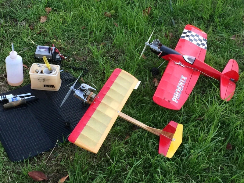 Uコン飛行機 エンジンテスト | 飛行中年・空のサムライ