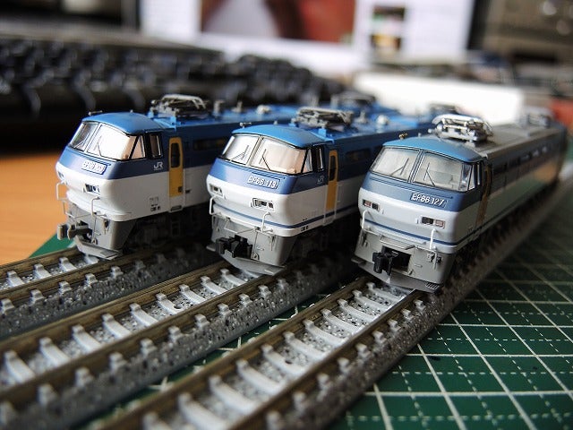 TOMIX 9129 EF66 100番代 後期型＆比較 | 海山鉄趣味事便り