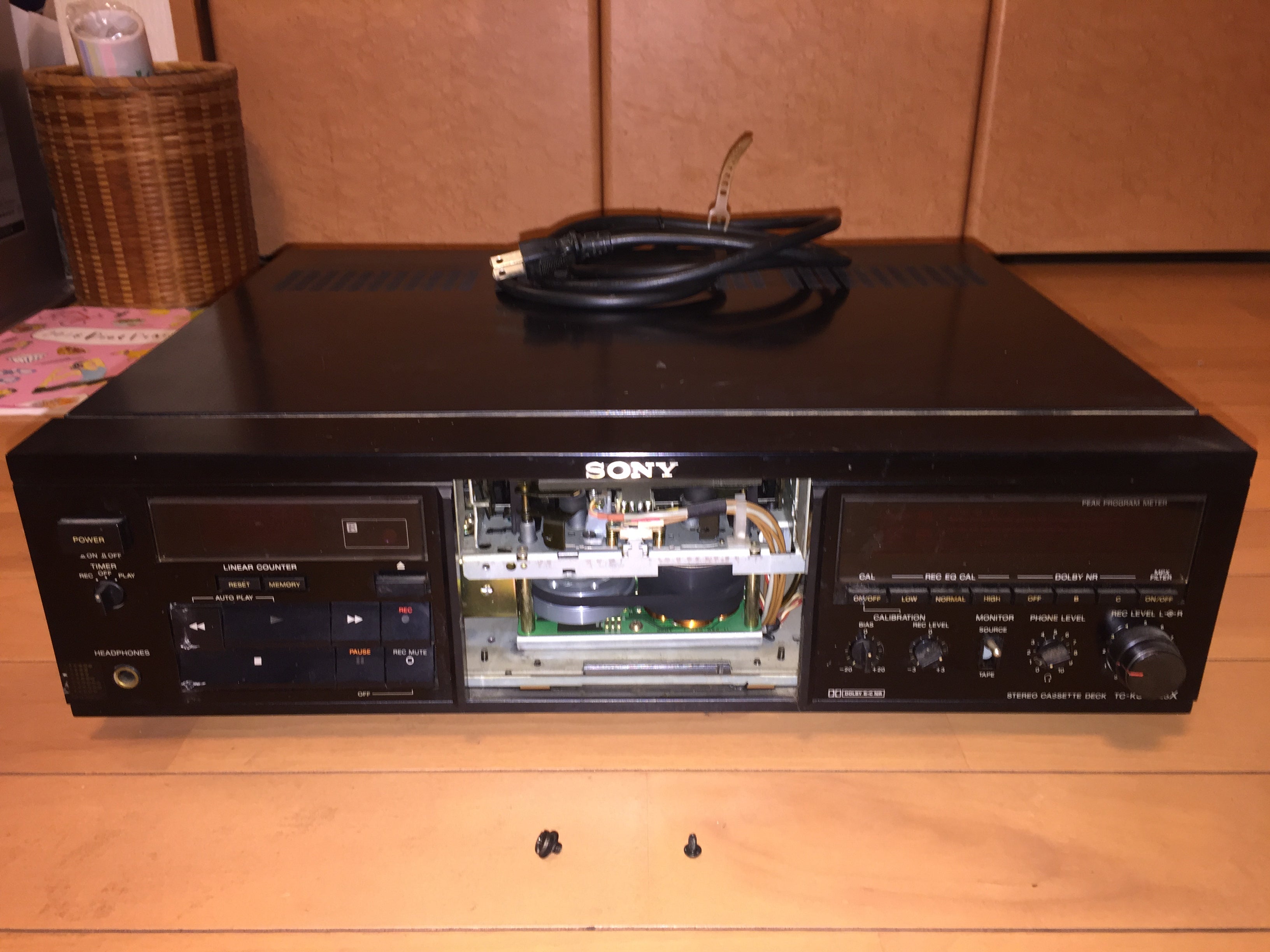 SONY TC-K555ESX 弐号機 | うしおの徒然なるままに