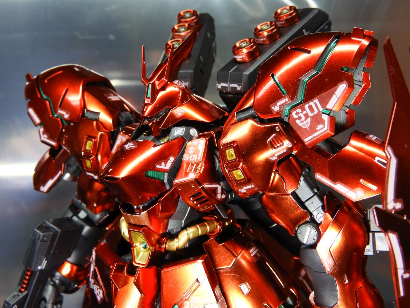 RG 1/144 MSN-04 サザビー [スペシャルコーティング] | ぼぎゐ私的ウェ