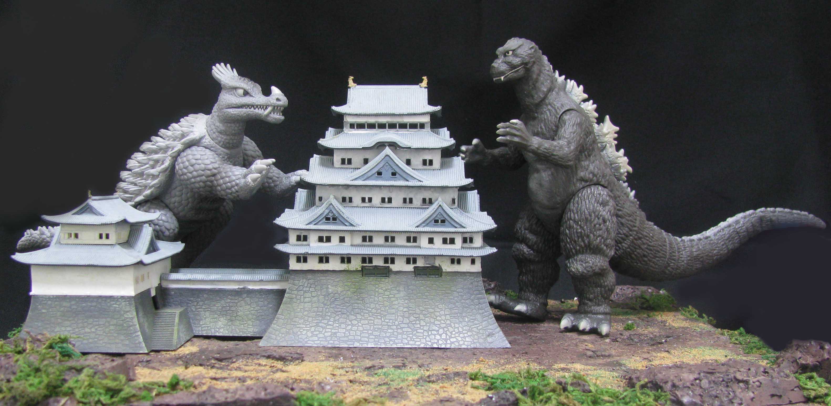 ゴジラの逆襲(3) BANDAI 編 大阪城決戦その2 | 怪獣怪人大行進