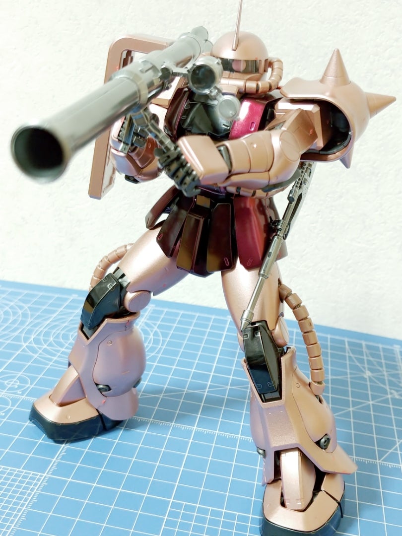 ガンプラEXPO限定 シャア専用ザクVer.2.0 エクストラフィニッシュ 完成