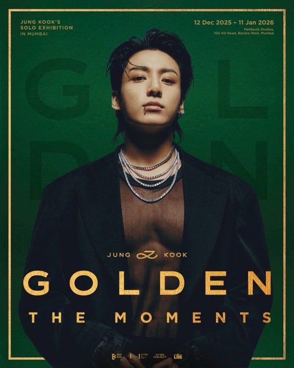 BTS ジョングク 展示会 GOLDEN トレカ インド チリ 6 BTS グク GOLDEN