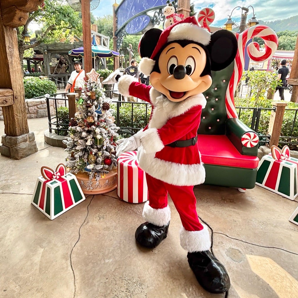 HKDL】サンターミッキーに会えた | カメリアさんの雑談、時々ディズニー