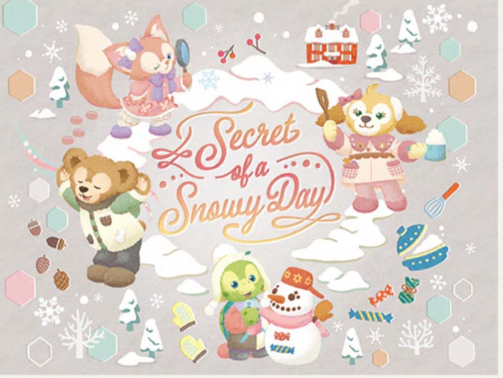 新グッズ発表！“ダッフィー＆フレンズのシークレット・オブ・スノー