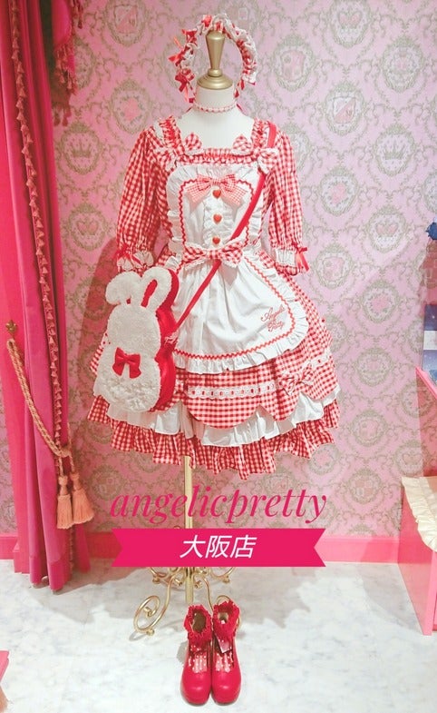 ♪Heart CafeワンピースSetでLovelyチェックコーデ♪ | ANGELIC PRETTY