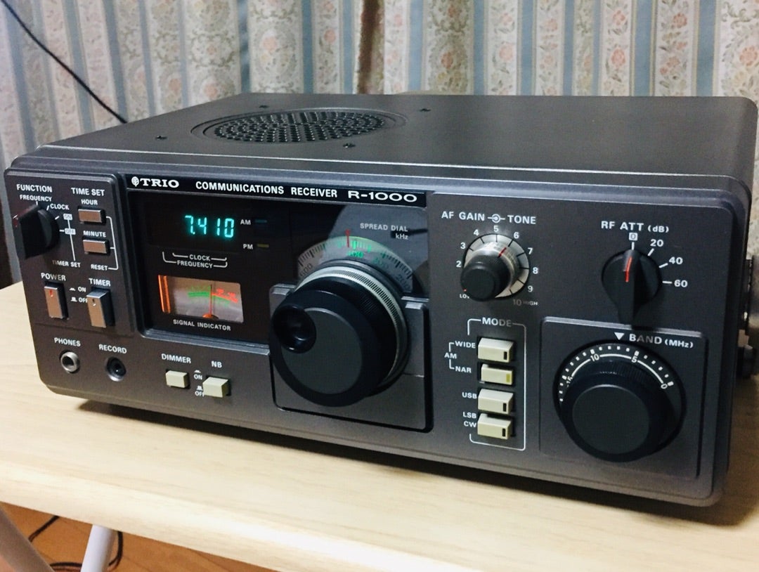 TRIO R-1000 | アマチュア無線局 ひろ局長 〜JI2OEY なごやAB36〜