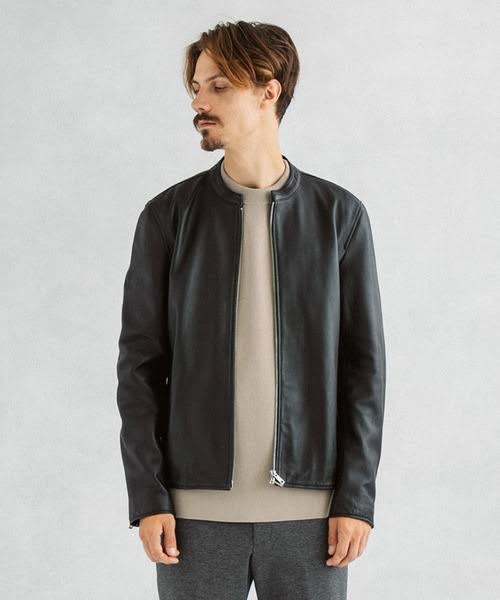 UNITED TOKYO ラムレザーシングルライダース | かぎしっぽの服猫ブログ