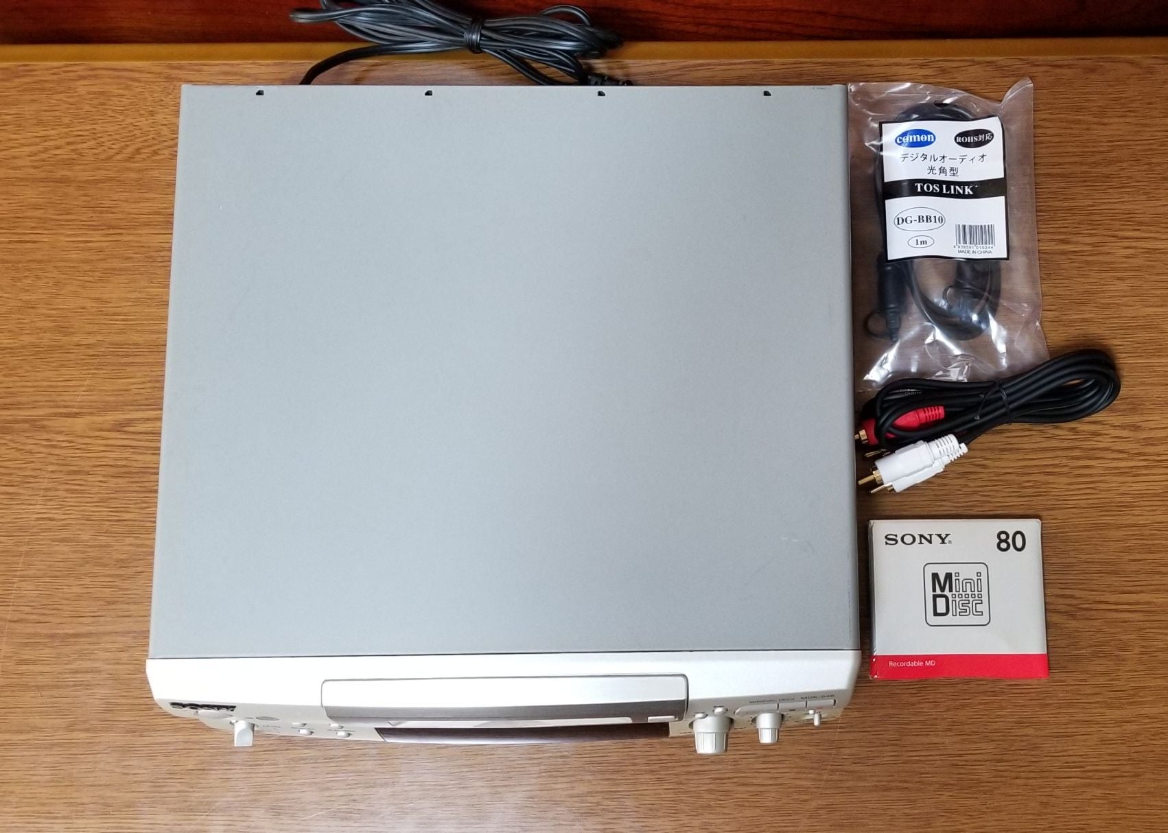 SONY MDデッキ MDS-S38-S | 驚愕の高音質！MD・DAT・MTR・etc のレビュー