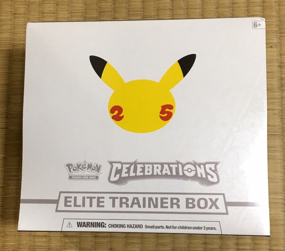 海外ポケモンカード 25周年記念 セレブレーション エリート