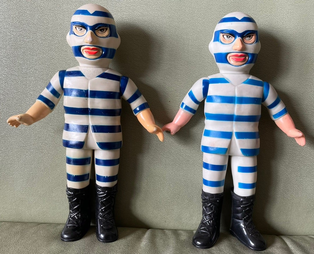 中嶋 タイガーマスク 昭和当時物ソフビ コンプリート | タイガーマスク