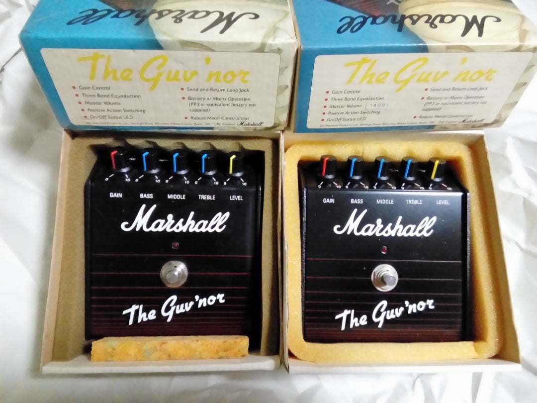 Marshall The Guv'nor Made in England 前期型比較 | Bella Voce Gibson