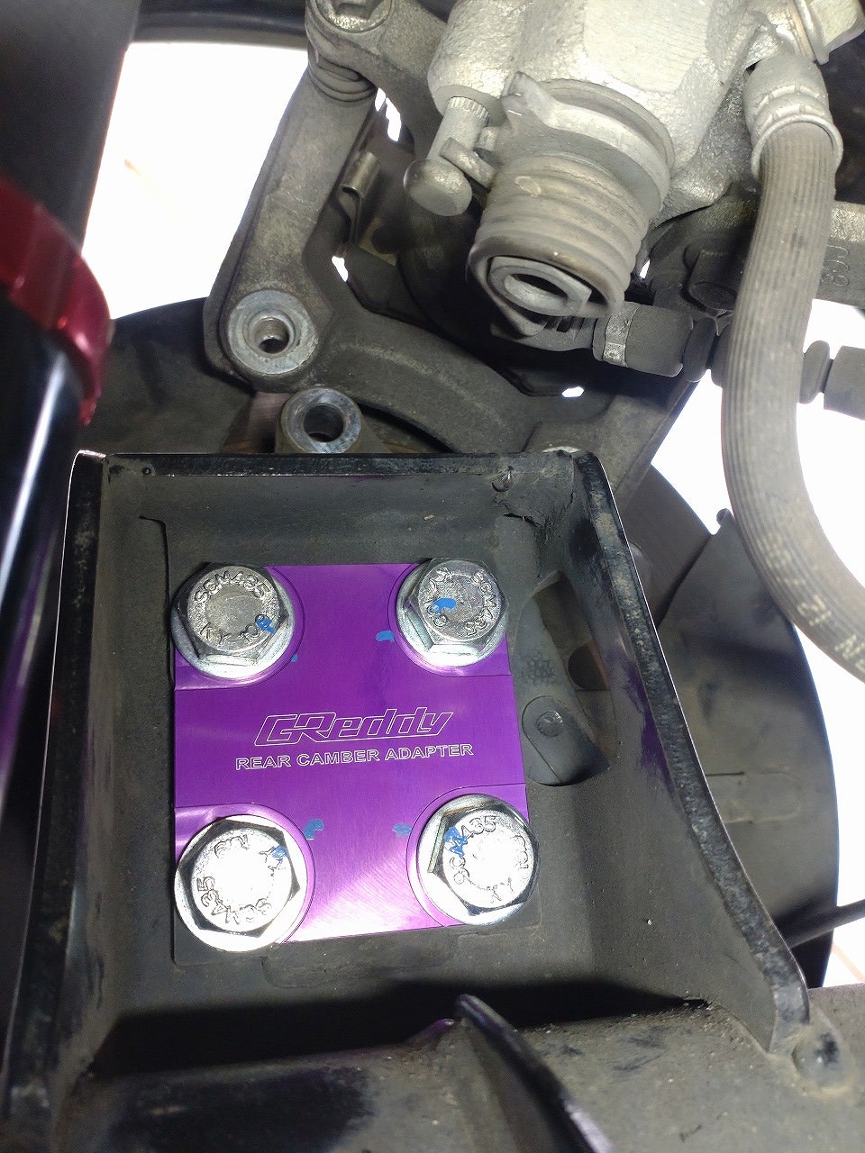 スイフトスポーツ（ZC31S） キャンバーシム取付 | ☆T.Y AUTOのブログ☆