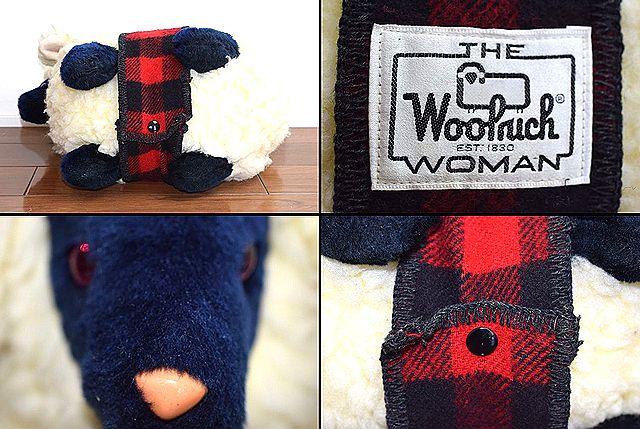 ☆特大！ 1980's Woolrich ウールリッチ ビンテージ シープ ドール