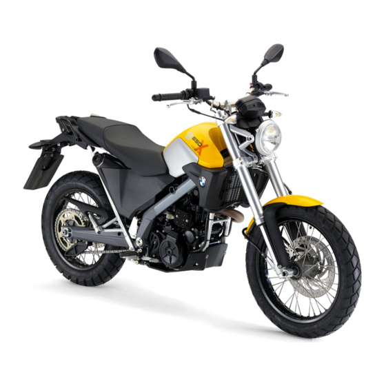 BMW G 650 XCOUNTRY MANUAL Pdf Download | ManualsLib