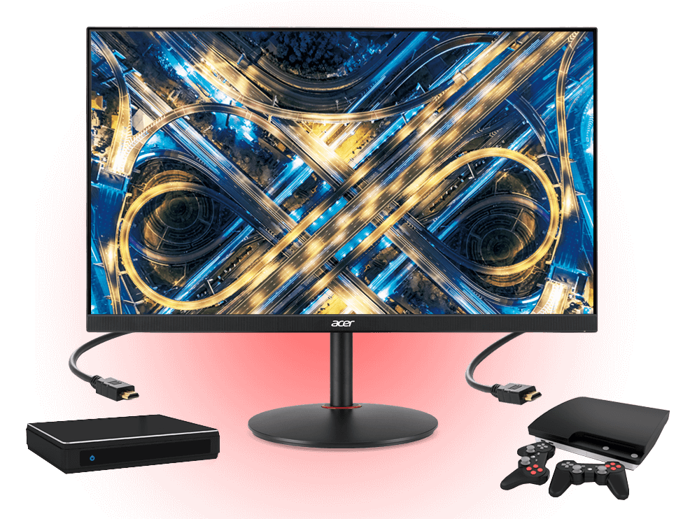 Acer Nitro ゲーミングモニター 27インチ フルHD IPS 180Hz 0.5ms