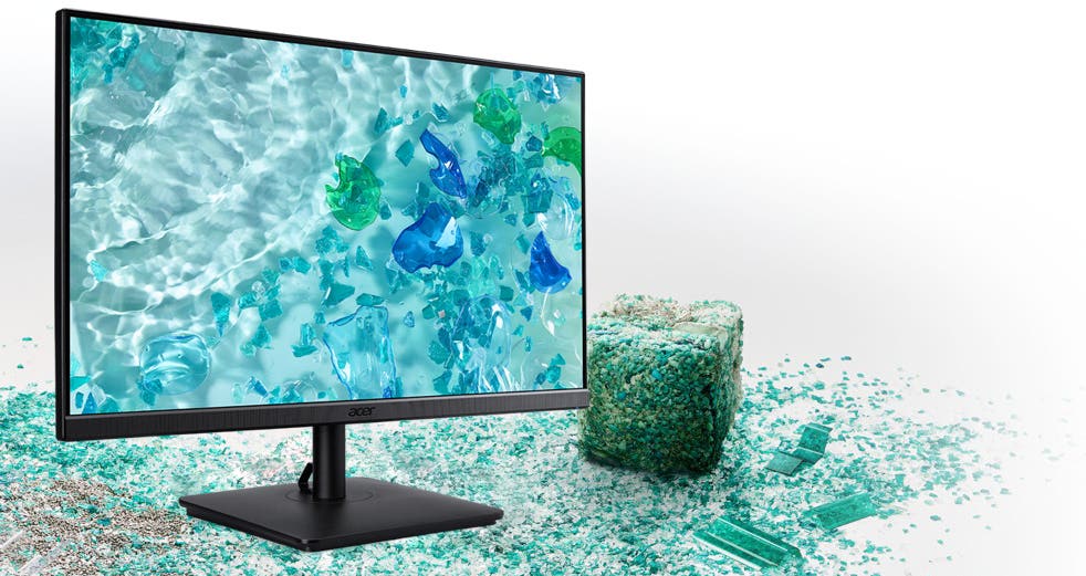 Acer Vero スタンダードモニター 23.8インチ WQHD 再生プラ85％ PIP