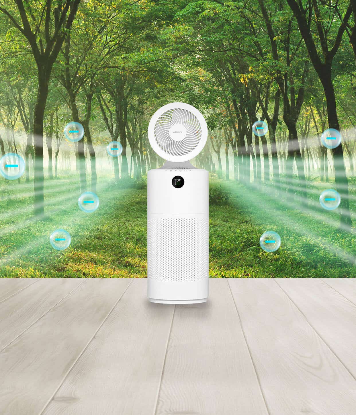 2in1 エアサーキュレーター付 空気清浄機 acerpure cool AC551-50W