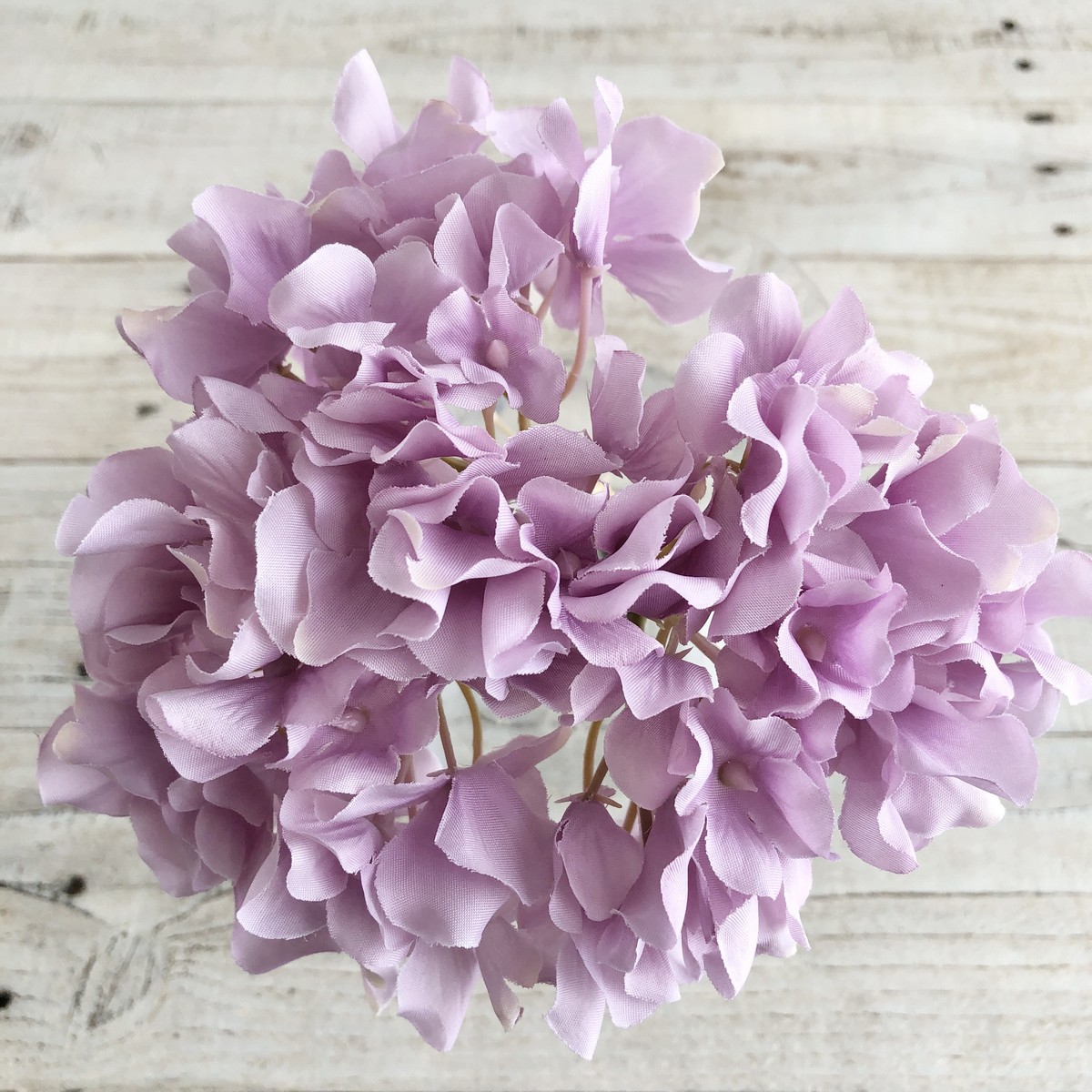 即日☆【造花】アスカ/ハイドランジアバンチ(1束3本) クリームパープル