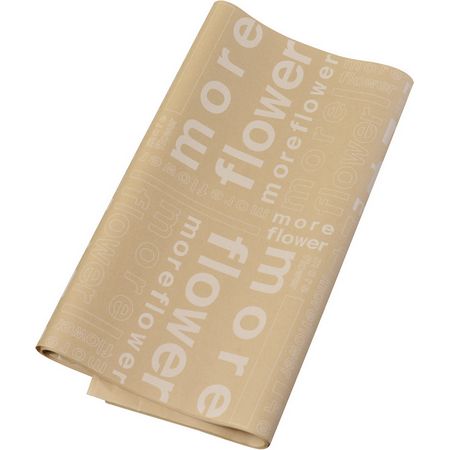 特価◎松村工芸/包装紙 クラフト モアフラワー/160-7008-3 - 花材通販