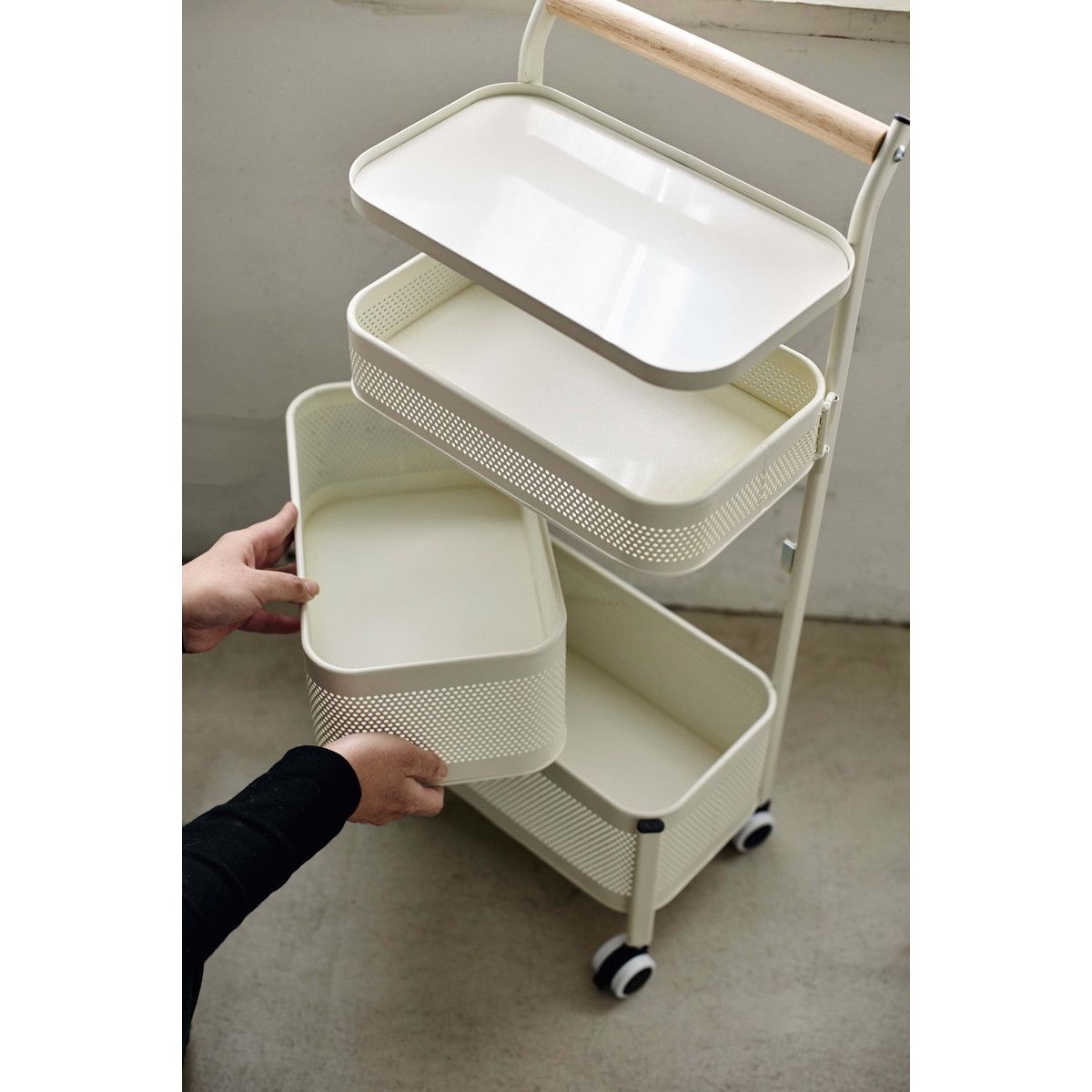 アビテ/ピヴォ・トローリーラック アイボリー/ZK-901-IV - 花材通販は