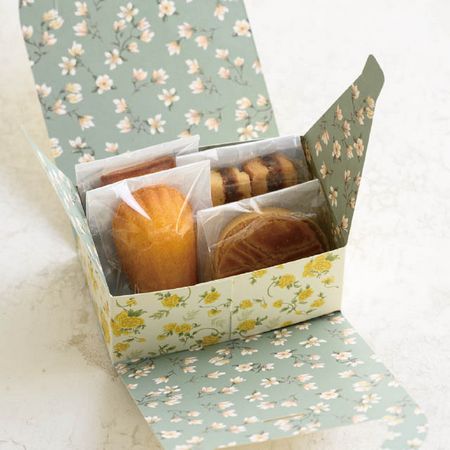 HEADS/アンティークフラワーギフトBOXバッグ型-2(20枚)/AQF-GB2 - 花材