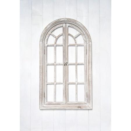 即日☆大同クラフト/ウッドウィンドウフレーム・アーチ アンティーク