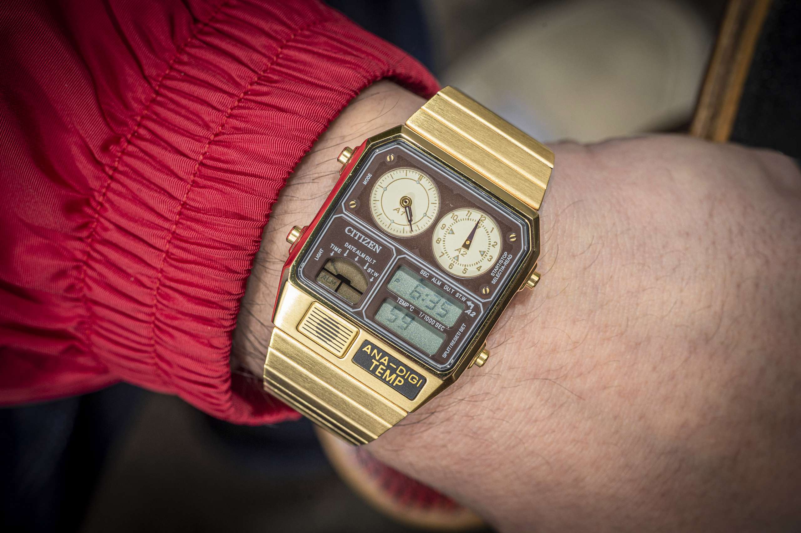 腕時計の着こなし