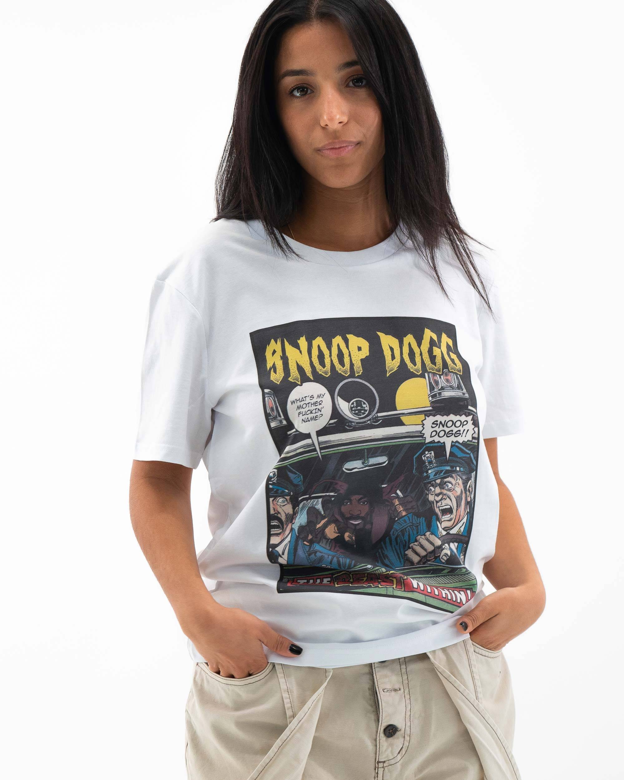 T-shirt Snoop Dogg - Tshirt Snoop Doggy Dogg Super-Vilain | Grafitee