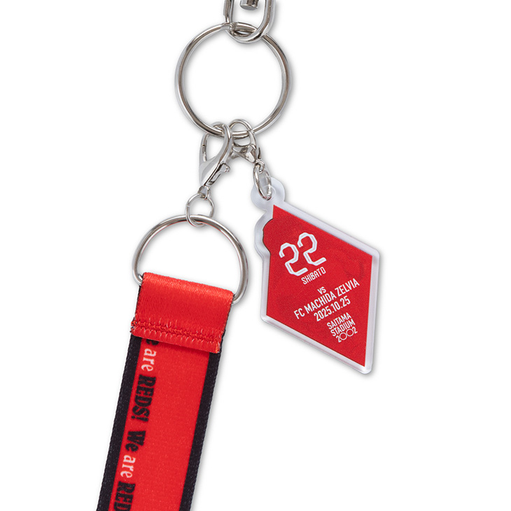 2025マッチデータオマフキーホルダー(チャーム付) vs FC町田ゼルビア