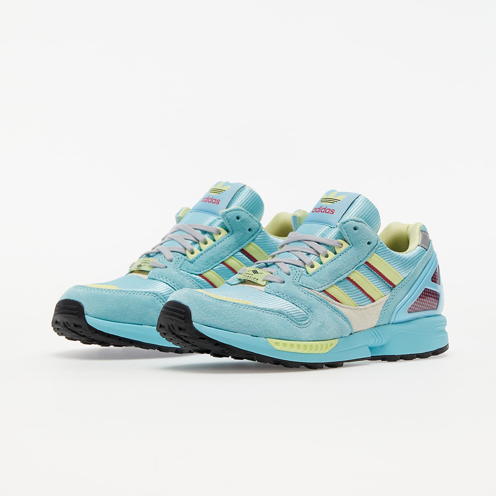 Women's shoes adidas ZX 8000 W Hazy Sky/ Yellow Tint/ Wild Pink