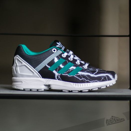 Women's shoes adidas ZX Flux Split K Onix/ Equipment Green